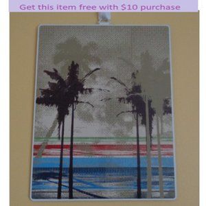 Vintage Metal palm tree wall art FREE w/ purchase